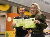 Jeroen Abraas en Daphne Colijn hebben hun ASM opleiding afgerond!